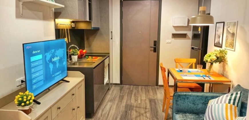 Ideo จุฬา-สามย่าน ขนาด 35 ตารางเมตร 1 ห้องนอน 1 ห้องน้ำ