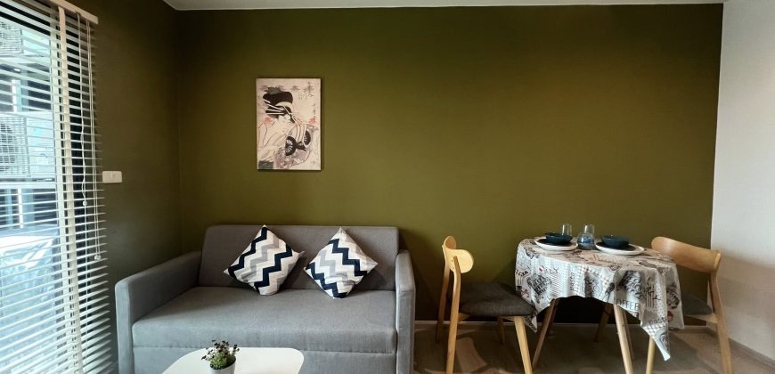 Nue noble ศรีนครินทร์-ลาซาล ติดรถไฟฟ้าสายสีเหลือง วิวสระว่ายน้ำ