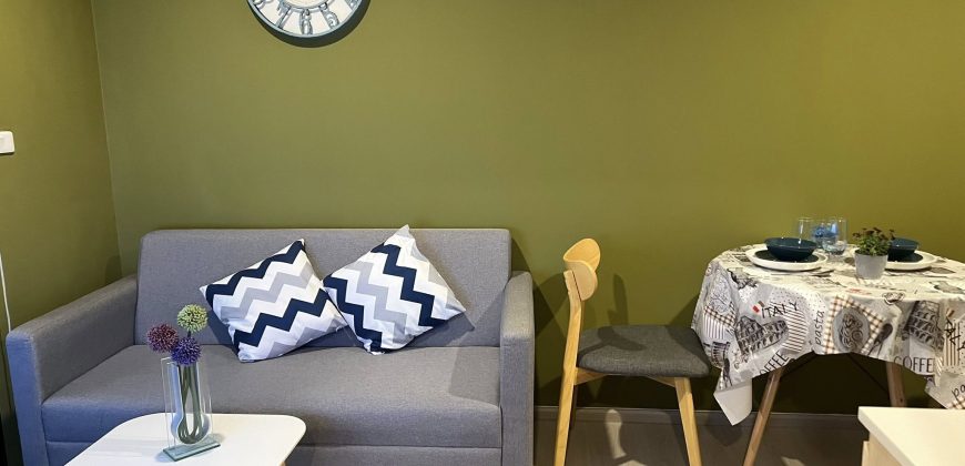 Nue noble ศรีนครินทร์-ลาซาล ติดรถไฟฟ้าสายสีเหลือง วิวสระว่ายน้ำ