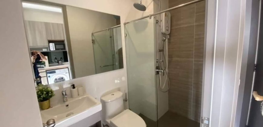 Knightsbridge Prime อ่อนนุช ห้อง Studio ครัวปิดพร้อมบานเลื่อน