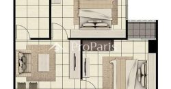 Kensington แบริ่ง ขนาด 62 ตารางเมตร 2 ห้องนอน 2 ห้องน้ำ