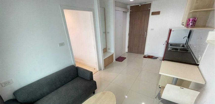 Whizdom @ Punnawithi Station ขนาด 36 ตารางเมตร 1 ห้องนอน 1 ห้องน้ำ