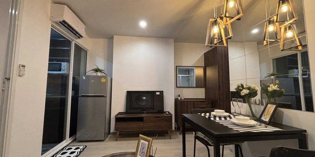 Regent Home สุขุมวิท 97/1 ขนาด 28 ตรม 1 ห้องนอน 1 ห้องน้ำ ห้องครัวปิด