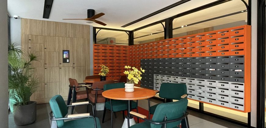 THE MUVE Kaset ขนาด 25 ตารางเมตร 1 ห้องนอน 1 ห้องน้ำ