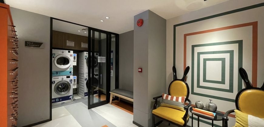 THE MUVE Kaset ขนาด 25 ตารางเมตร 1 ห้องนอน 1 ห้องน้ำ