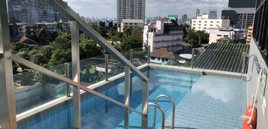 Pause สุขุมวิท 103 ขนาด 27 ตารางเมตร 1 ห้องนอน 1 ห้องน้ำ