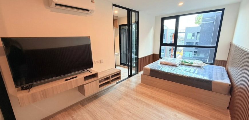 (เลี้ยงสัตว์ได้) Origin Play Sri Udom Station ขนาด 27 ตารางเมตร 1 ห้องนอน 1 ห้องน้ำ