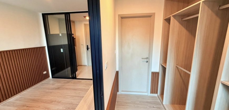 (เลี้ยงสัตว์ได้) Origin Play Sri Udom Station ขนาด 27 ตารางเมตร 1 ห้องนอน 1 ห้องน้ำ