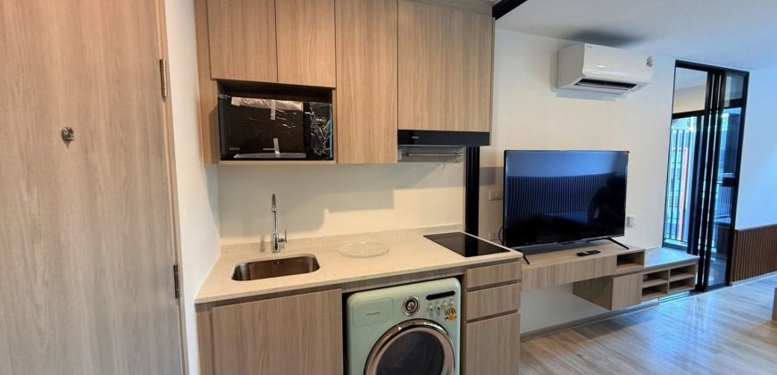 (เลี้ยงสัตว์ได้) Origin Play Sri Udom Station ขนาด 27 ตารางเมตร 1 ห้องนอน 1 ห้องน้ำ