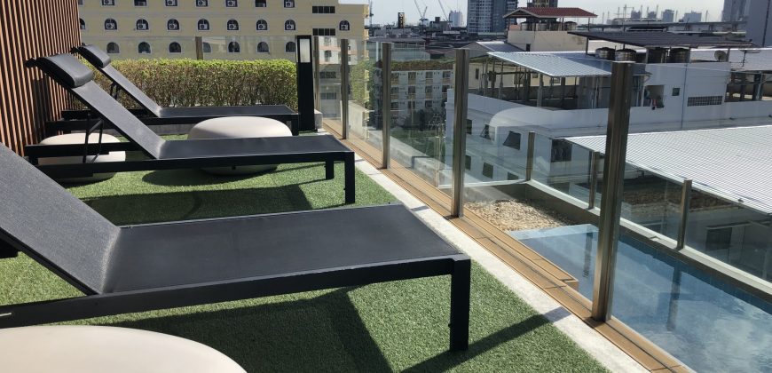 Pause สุขุมวิท 103 ขนาด 27 ตารางเมตร 1 ห้องนอน 1 ห้องน้ำ