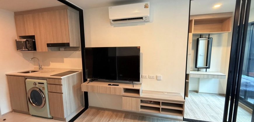 (เลี้ยงสัตว์ได้) Origin Play Sri Udom Station ขนาด 27 ตารางเมตร 1 ห้องนอน 1 ห้องน้ำ