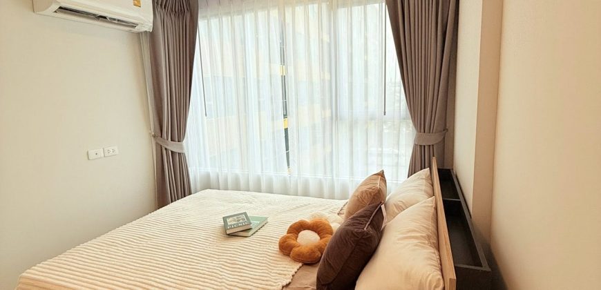 Plum Condo สุขุมวิท 62 ขนาด 35 ตารางเมตร 2 ห้องนอน 1 ห้องน้ำ