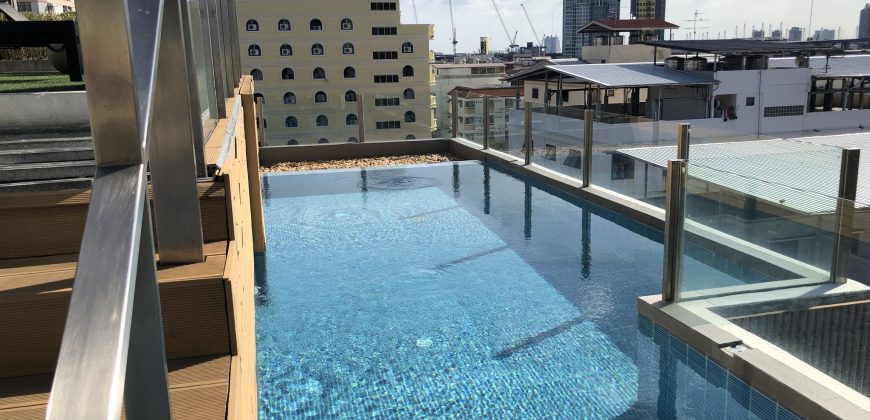 Pause สุขุมวิท 103 ขนาด 27 ตารางเมตร 1 ห้องนอน 1 ห้องน้ำ